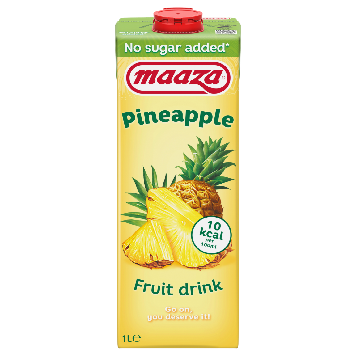 Maaza Pineapple No Sugar Added 1L